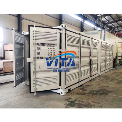 VITA ISO9001 Certified Steel Coil Isolated DG Dangerous Chemicals Transport Container 20ft Length Guangdong Origin Customized