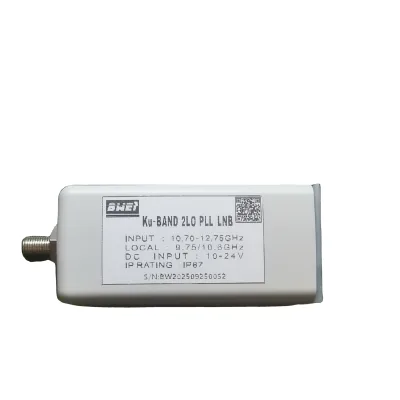 Dual L.O. Frequency 10.7-12.75GHz KU Band PLL LNB for Transmitting Receiving Signals