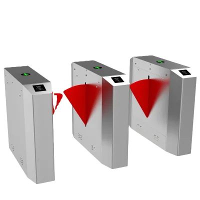 High Quality Automatic Security Card Reader Access Flap Aluminum Barrier Door Arm Gate