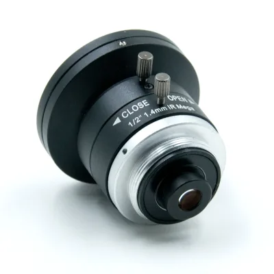 LEM01414FE Great Quality Fish Eye Lens C Mount 1.4mm F1.4 Manual Iris C Mount Wide Angle Fisheye Lens