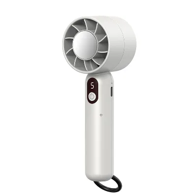 OEM Portable Mini USB-Charging Hand-Held Fan Durable Plastic Easy Table Five-Speed Adjustable with High-Speed Mute Feature