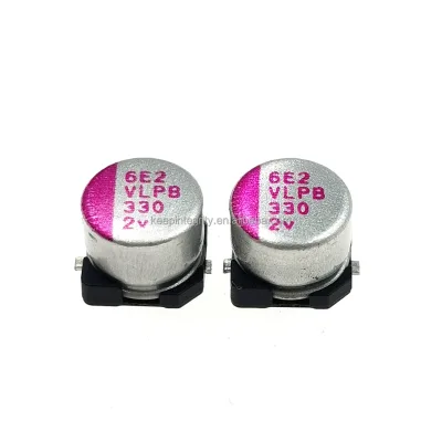 SMD Solid Capacitors 2V 330uf 5*4mm 2.5V 330uf 6.3*5MM