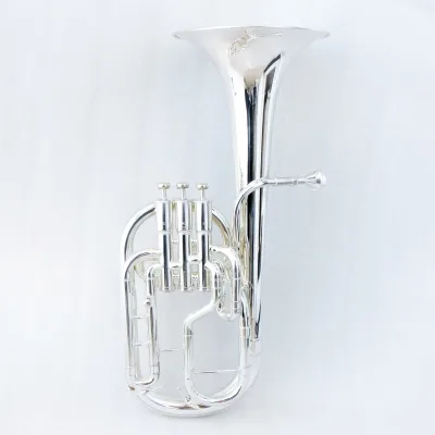 FOCUA Brand Chinese Factory Cheap Price Silver Plated Alto Horn Musical Instrument Eb Tone Alto Horn