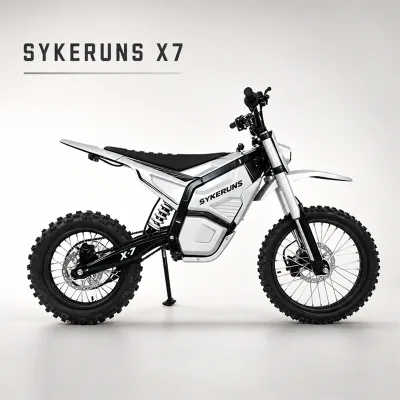 X7 Electric Off-Road Adventure Bike for Mountain Riding and Professional Trail Use 5500W 60V 27Ah Lithium