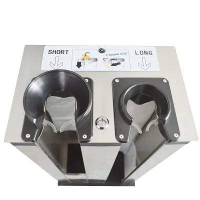 Stainless Steel Double-Hole Umbrella Wrapping Machine for Big and Small Umbrellas