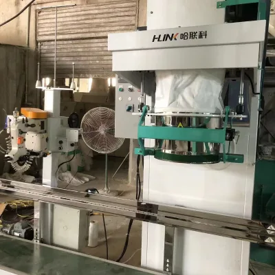 Durable New Design Multi-function Powder Packaging Solution 25kg 40kg Wheat Middlings Bran Soybean Meal Packaging Machine