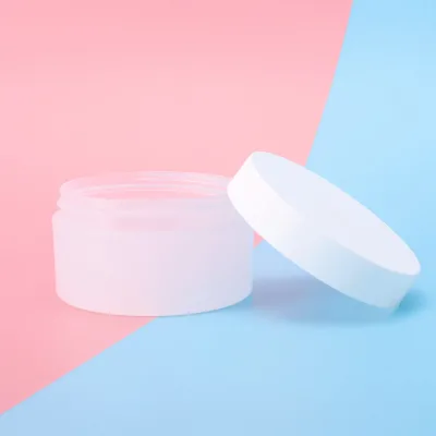 PP Cosmetic Plastic Jars for Hair Care Skin Care Lotion & Facial Cleanser Private Label Containers