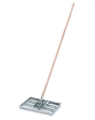 JH-Mech Innovative and Universalrake for Leveling Lawn Squeegee Made of Steel Galvanized Coating Leveling Rake Adjustable