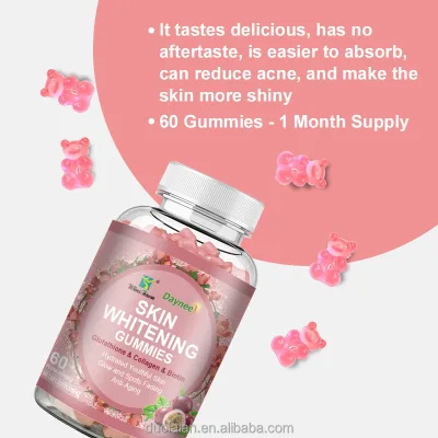 R14 Best Skin Glow L-Glutathione Collagen Gummies Beauty Vitamin Care Glutathiones Whitening Gummies for Skin Supplements