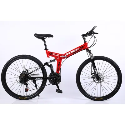 MIAI OEM Chinese 26'' Full Suspension Mountainbike/cheap Mtb Folding Bike 26 Inch /bicycle Mountain Bike