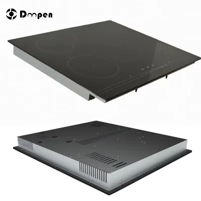 Good Price Good Quality 110V Four Burner Ceramic Electric Hob Sale for Countertop Chocolate Cooler Wholesale Ali Baba