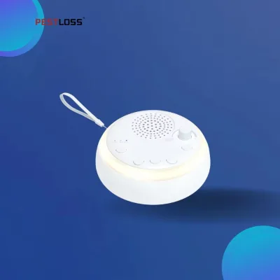 White Noise Machine with Safe Night Light Modes and Sleep Timing Function of 15/30/60 Minutes Aids Sleep