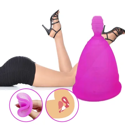 Customizable Oem/odm Menstrual Cup Medical Silicone Sterilizer Period Cup Disk Disposable Menstrual Disc Cup Set