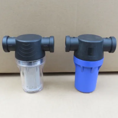 Plastic Transparent Bottle Sediment Pre-filter for Household Water Purification, Garden Water Pipe and Pipeline Filter