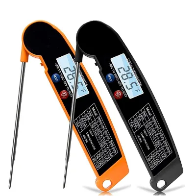 Online Top Seller Accurate Food Electronic Thermometer Barbecue Thermometer Probe Folding Kitchen Thermometer