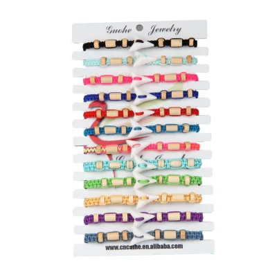 Unusual Natural Shark Teeth Handmade Woven Bracelet Women Accessories New Tourist Gifts
