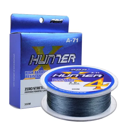 ABA 300m/spool 4X Braided Leader Line Fishing Japanese Super Strong Fishing Line