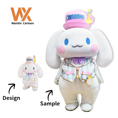 Foam Sculpted Mascot Costume Rabbit Cartoon Mascot Costume