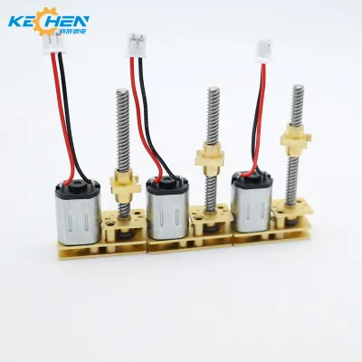 1024GA20 DC 6V/12V Thread Flip N20 Gear Motor M4*55mm Shaft 12V 100RPM