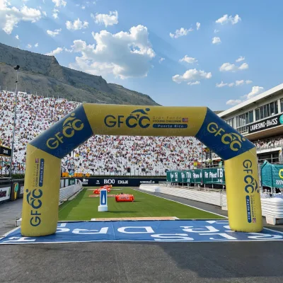 Custom Printed Large Inflatable Arch for Advertising for Races and Festivals