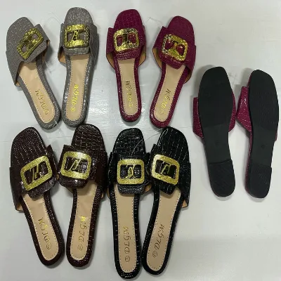 1.15 Dollars Model SJX016 Size 36-41 Africa Hot Sell Newest Cute Models Shower Latest Women Cheap Beautiful Female Sandals