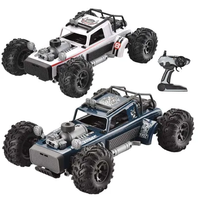 2.4G 1:10th 4WD High Speed Spraying Vehicle Toys 20KM/H Speed Off-Road Car with Lights