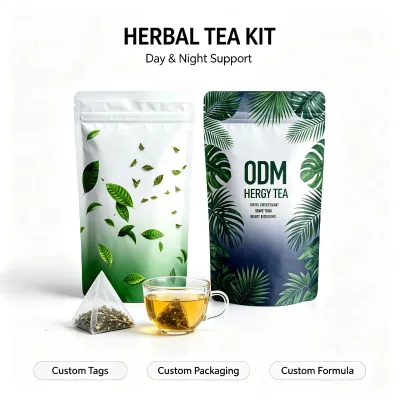 Skinny Detox Tea, All Natural Herbal Flat Belly Tea Bags, Boost Metabolism & Support Digestive Health, Custom Logo Tea Tag