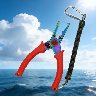 Multifunctional Fishing Tools Fishing Tackle Pliers Stainless Steel Bass Fishing Pliers Hook Remover Scissors
