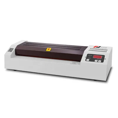 Huanda HD-320B A3 LED Display OEM Cheap Pouch Laminator Desktop Office Hot and Cold Roller Laminator