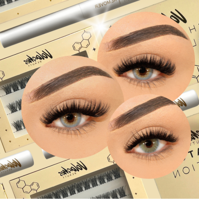 Natural Lashes Medium Eyelashes Dramatic False Eye Lashes