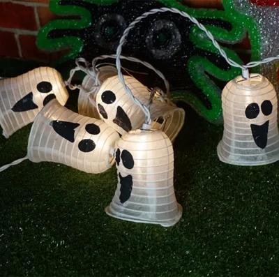 110V 20LT Gost Lantern String Light LED Halloween Lights for Festival Decoration