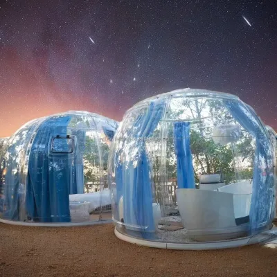 Modern Design Polycarbonate Bubble Tent for Outdoor and Hotel Use New Transparent PC Dome House Design