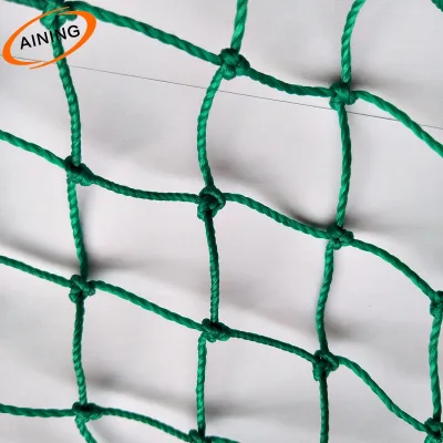 HDPE Polyester Football & Golf Fence Netting Durable Outdoor Privacy 2 mm Diameter Nylon Plastic Golf Field Fence Net