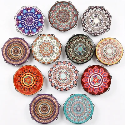 8-inch Children's Hand Drum Performance Props Dunhuang Ancient Style Hand Drum Orff Instrument Custom Wholesale