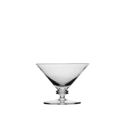 unique stem clear cocktail glass footed screw stem crystal martini glass