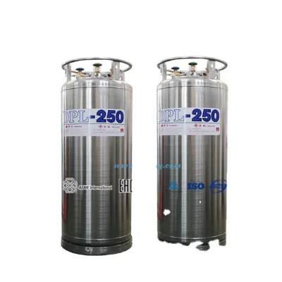 Brand New 250L DPL Cryogenic Welded Insulated Liquid Oxygen Dewar Cylinder