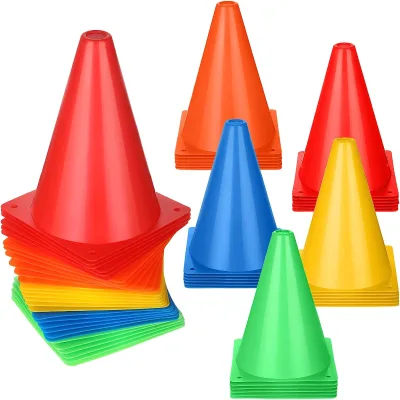 High Quality PP Material Soccer Cones Indoor Outdoor Activity Events Games Training