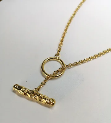 Europe and America Hot Selling Fashion Hip Hop Style Alloy Necklace  Simple Personality Necklace