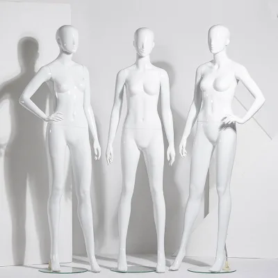 Abstract Full-body Mannequin Female Headpiece Female Display Rack Mannequin