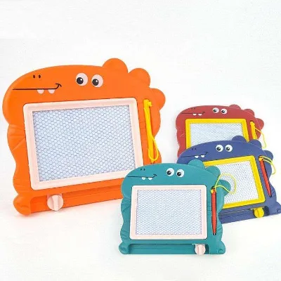 2~4 Years Kids Magnetic Mini Dinosaur Erasable Sketch Writing Pads Tablets for Educational Gifts Toys