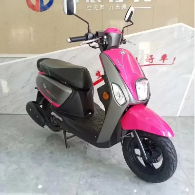 2023 Cheapest 50cc 110cc Gas Fuel Powered Scooter With Pedal for Adults Racing Motorcycle
