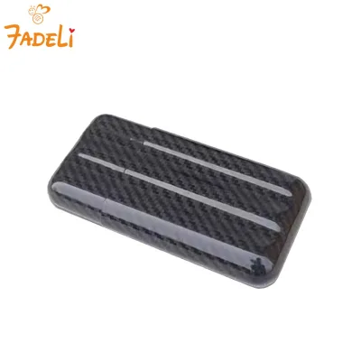 Custom Cigar Case 3 Fingers Luxury Cigar Box Waterproof Travel Cigar Holder Humidor Hard Carbon Fiber Cigarette Bag