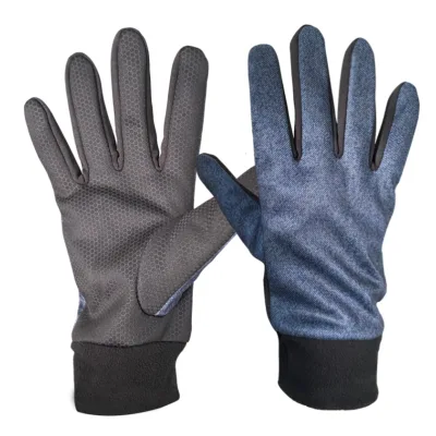 Winter Cycling Gloves With Touchscreen Silicone Fingers Waterproof Warm Features Outdoor Sports Running Riding Gloves