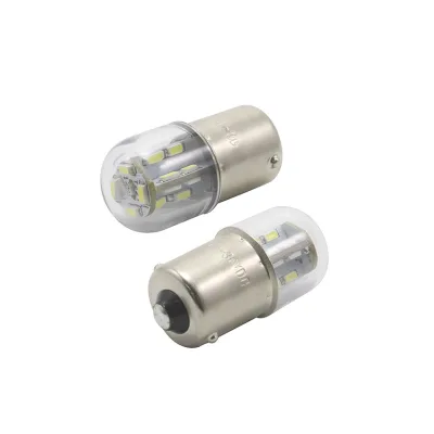 Orange Yellow G18 BA15S 10-30VLED Equipment Signal/Warning Light PC Material