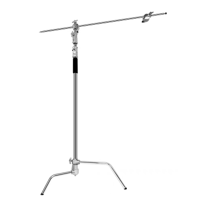 Hot Sale Factory Price Photography Live Broadcast Stainless Steel C Tripod Stand for Videograpy