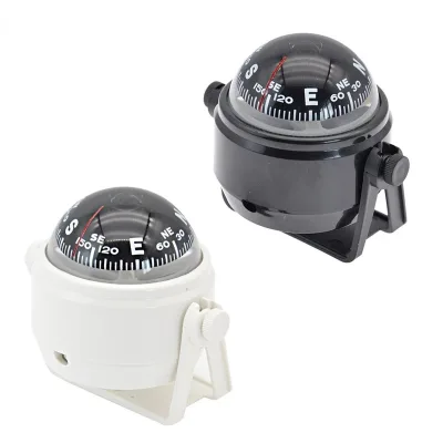 Outdoor Sea Marine Electronic Digital Compass Boat Caravan Truck Black Car Compass Boat Equipment Accessories Multifunctional