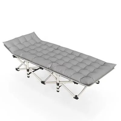 Travel hiking outdoor picnic single bed folding camping metal camping bed furniture camping bed