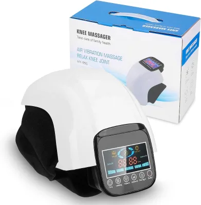 Knee Massager with Red Light Air Pressure Function Knee Elbow Shoulder Massager for Arthritis Patient