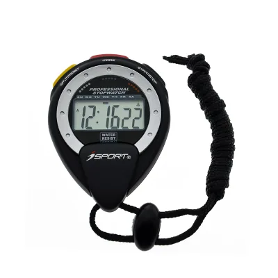 Electronic Digital Sport Stopwatch Timer Display with Date Time Alarm Function for Sports Coaches Fitness Coaches and Referees