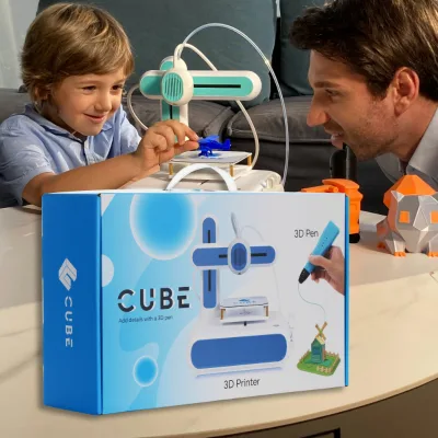 3D Printing Pen with Mini 3d Printer Gift for Kids Arts Craft Drawing Graffiti Education Toy